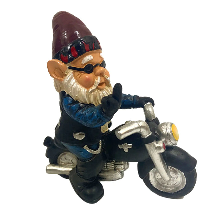 Road Rebel Garden Gnome