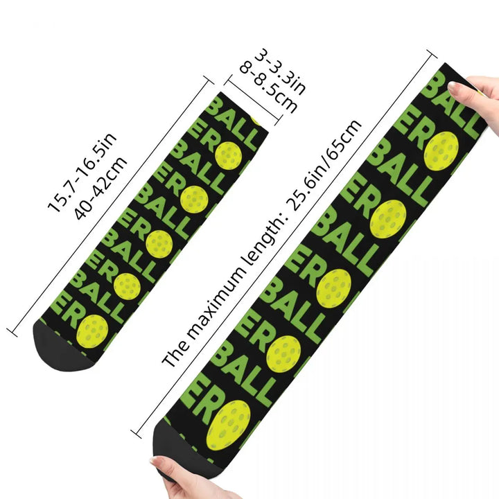 Funny Unisex Pickle Baller Socks