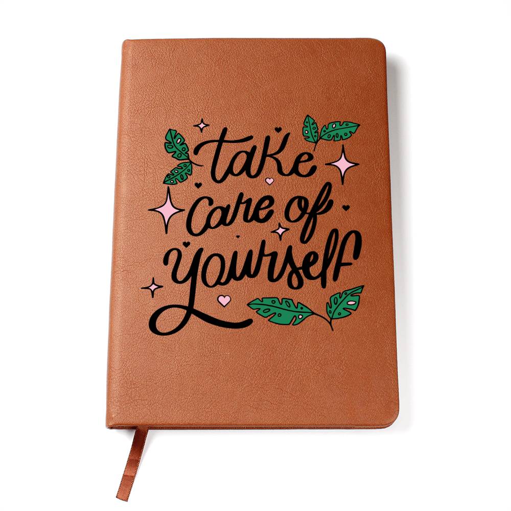 Self Care Leather Journal