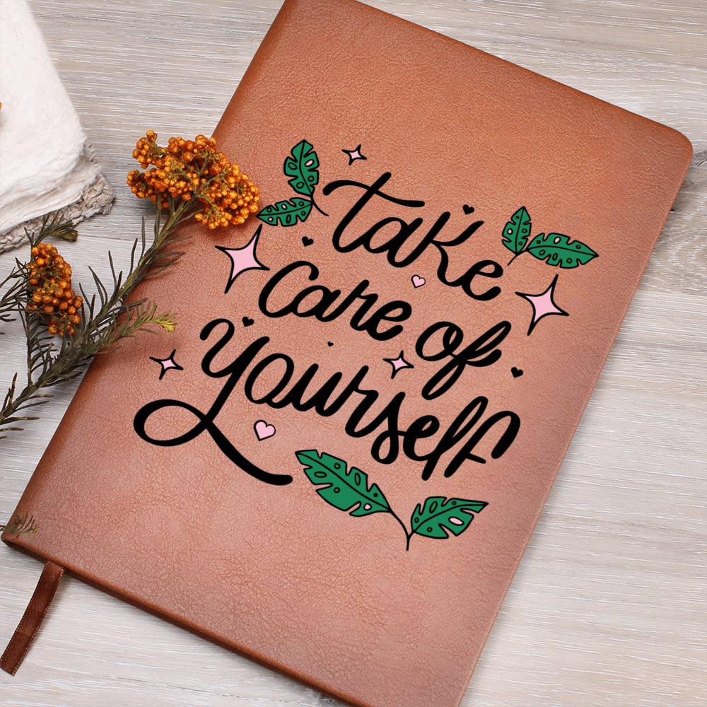 Self Care Leather Journal