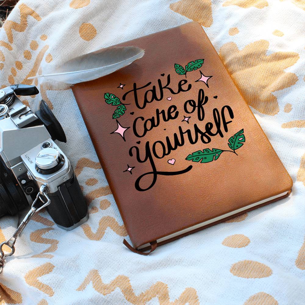 Self Care Leather Journal