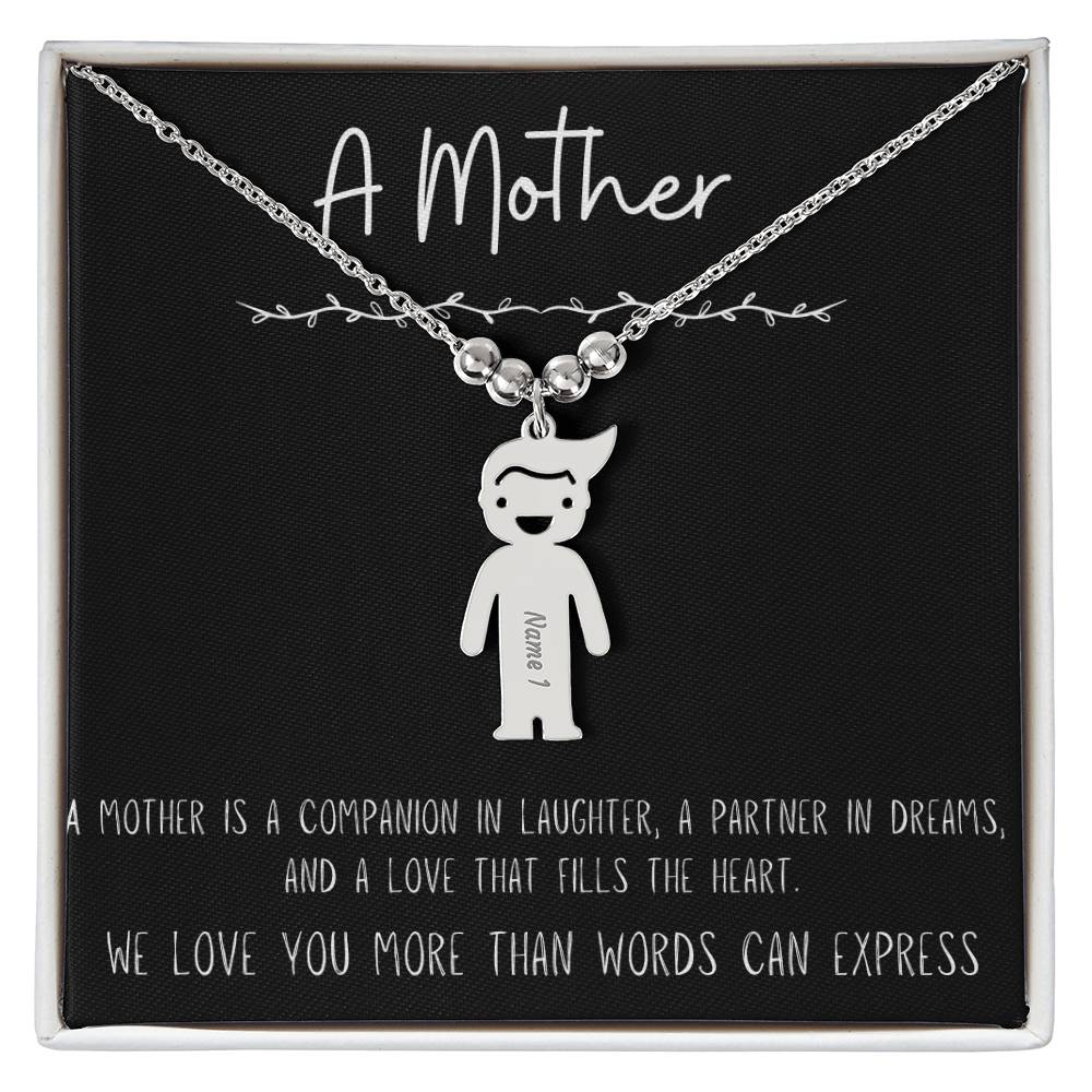 Personalized Kid Charm Necklace