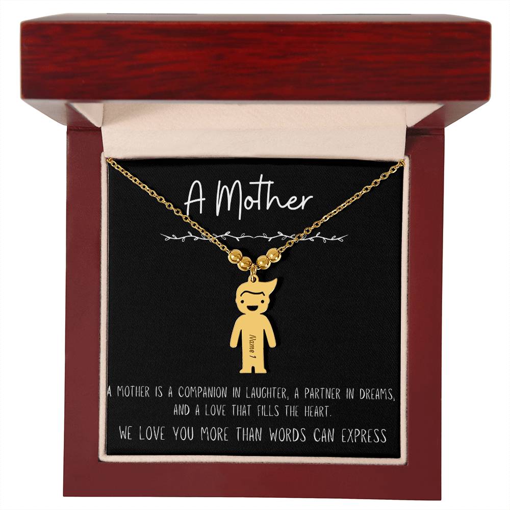 Personalized Kid Charm Necklace