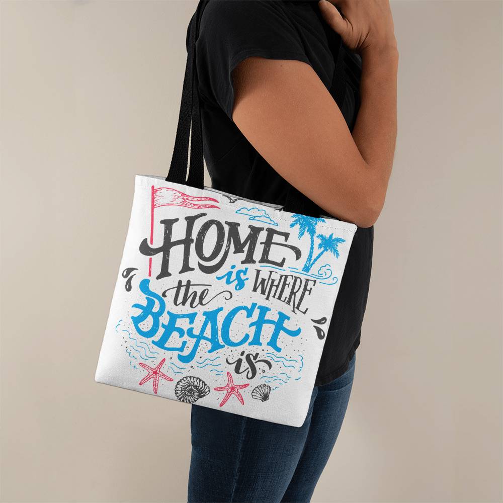 Home Is The Beach Tote Bag