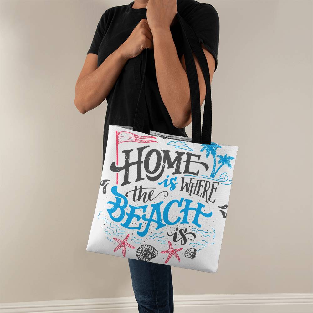 Home Is The Beach Tote Bag