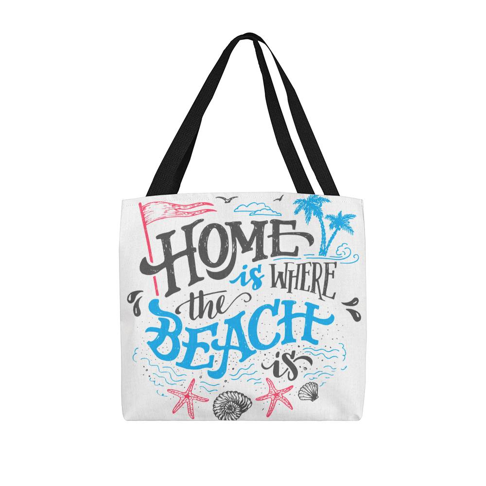 Home Is The Beach Tote Bag