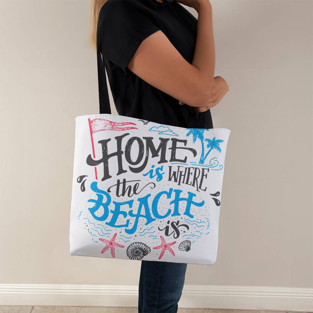 Home Is The Beach Tote Bag