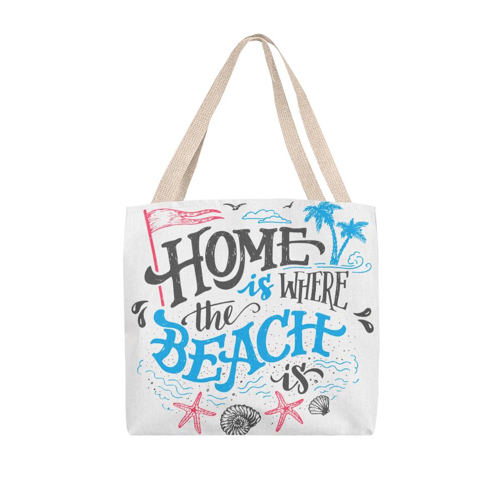 Home Is The Beach Tote Bag