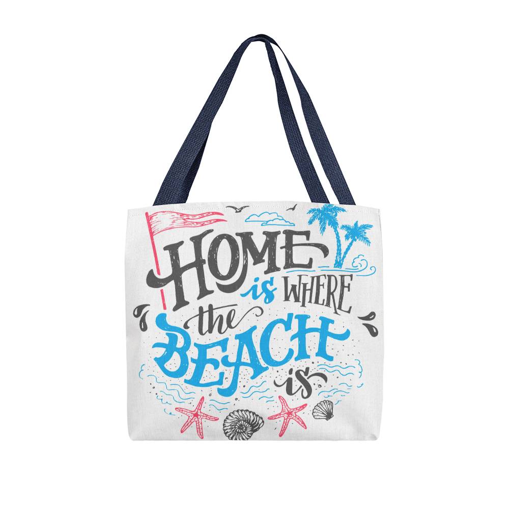 Home Is The Beach Tote Bag