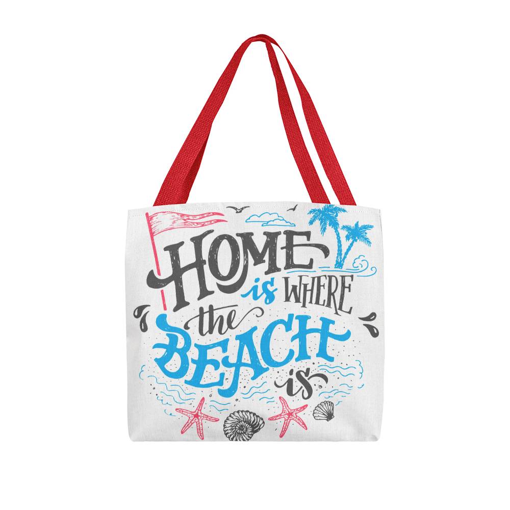 Home Is The Beach Tote Bag