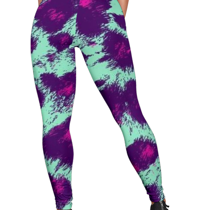 Bright Abstract Fashion Leggings