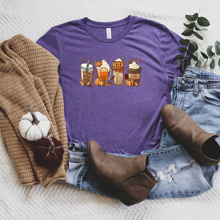 Fall Coffee Shirt, Fall Latte Shirt